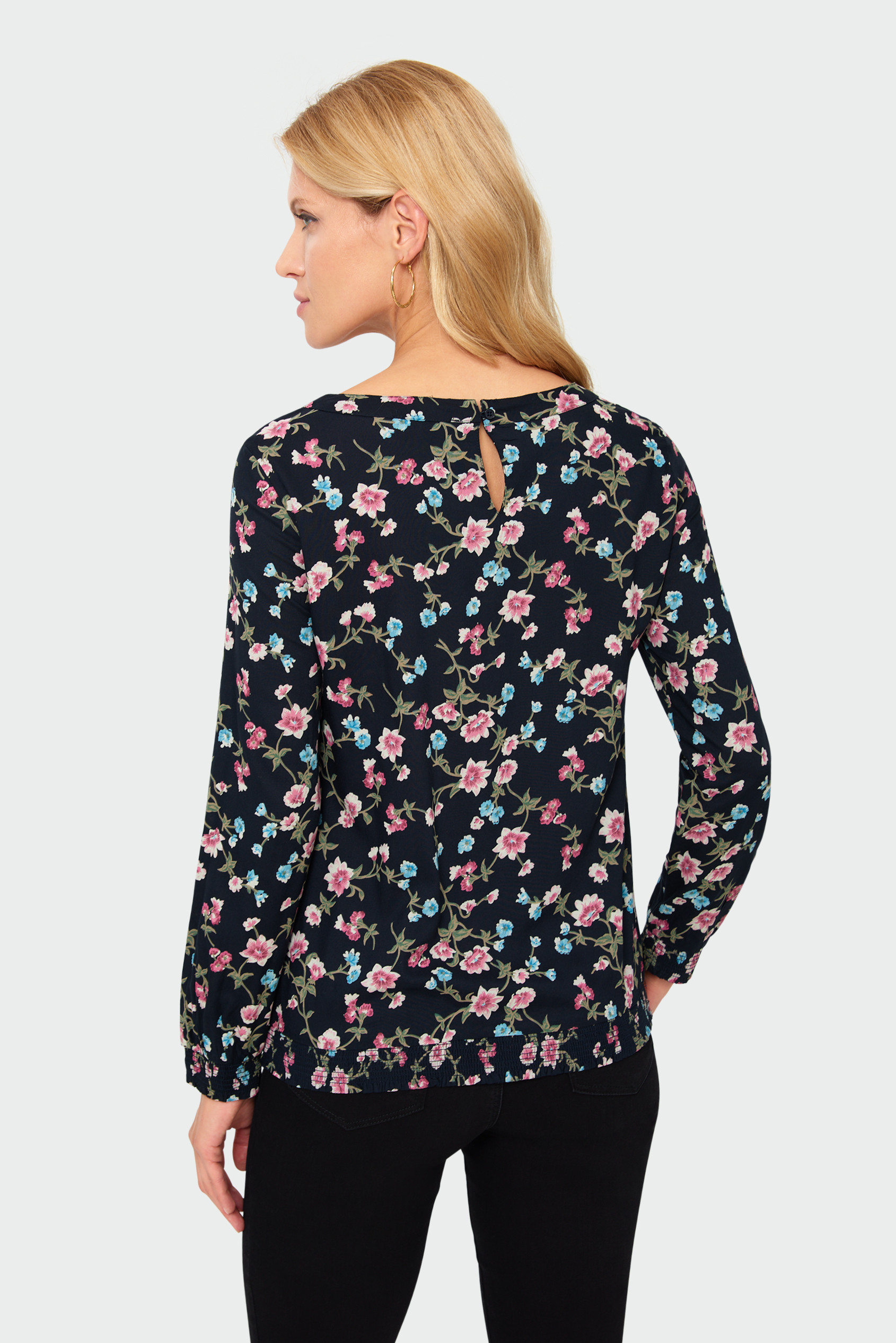 Wiskozowa bluzka z nadrukiem