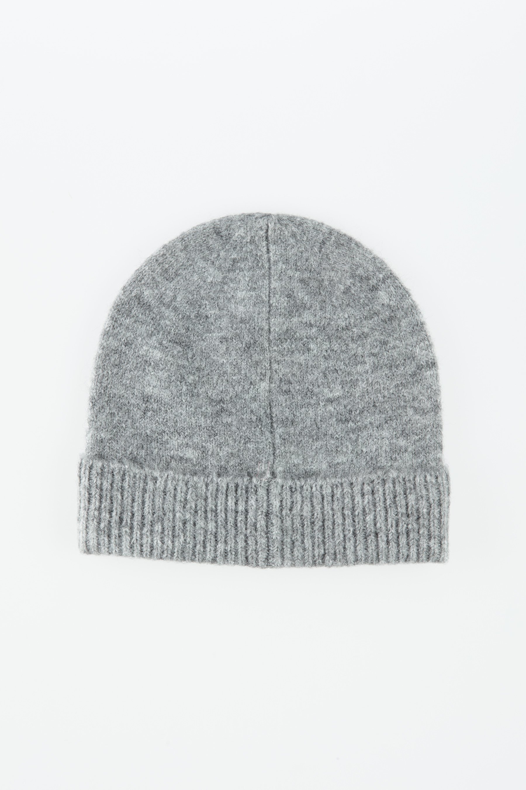 Jasnoszara czapka beanie