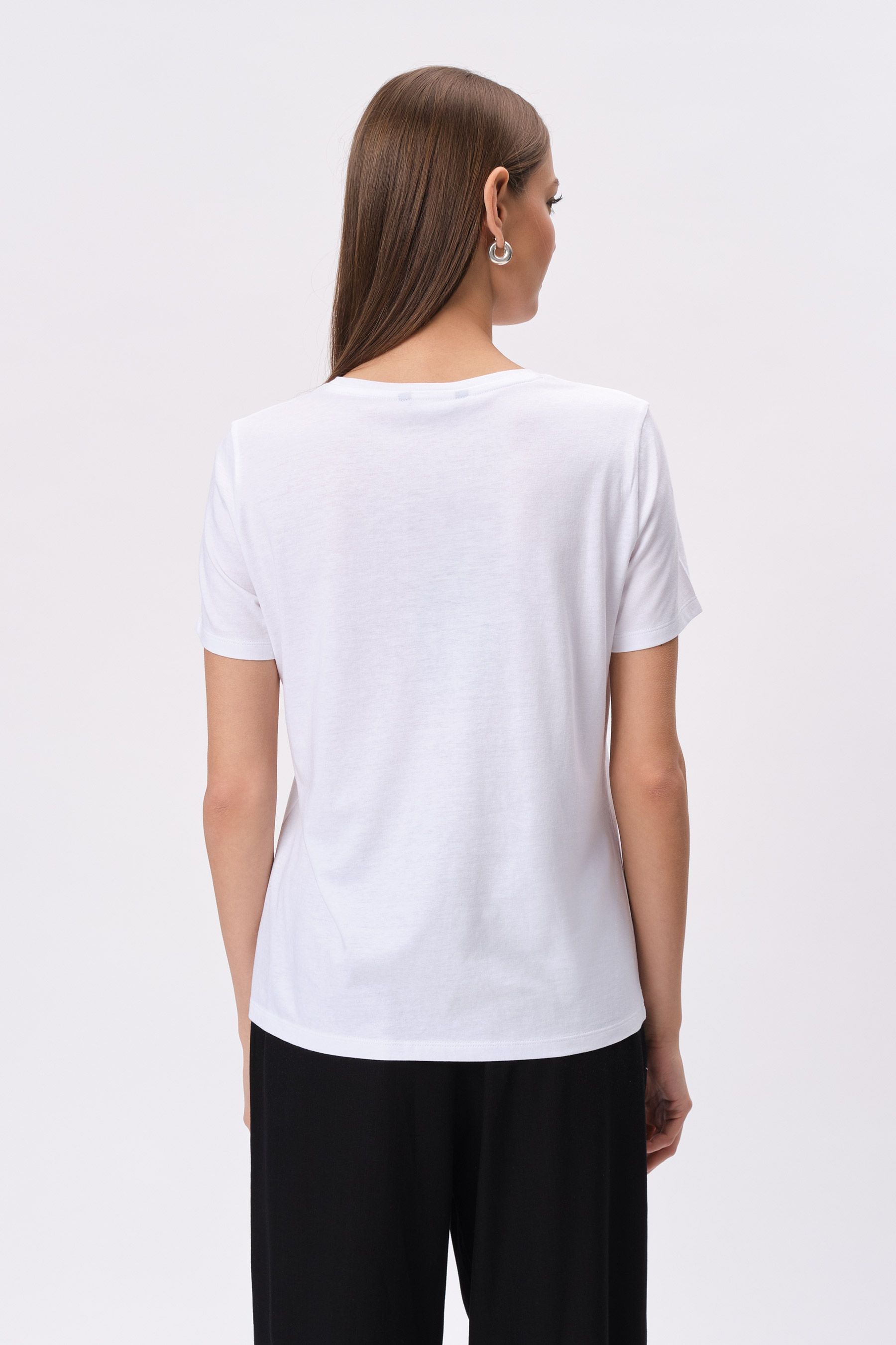 Luźna koszulka z grafiką