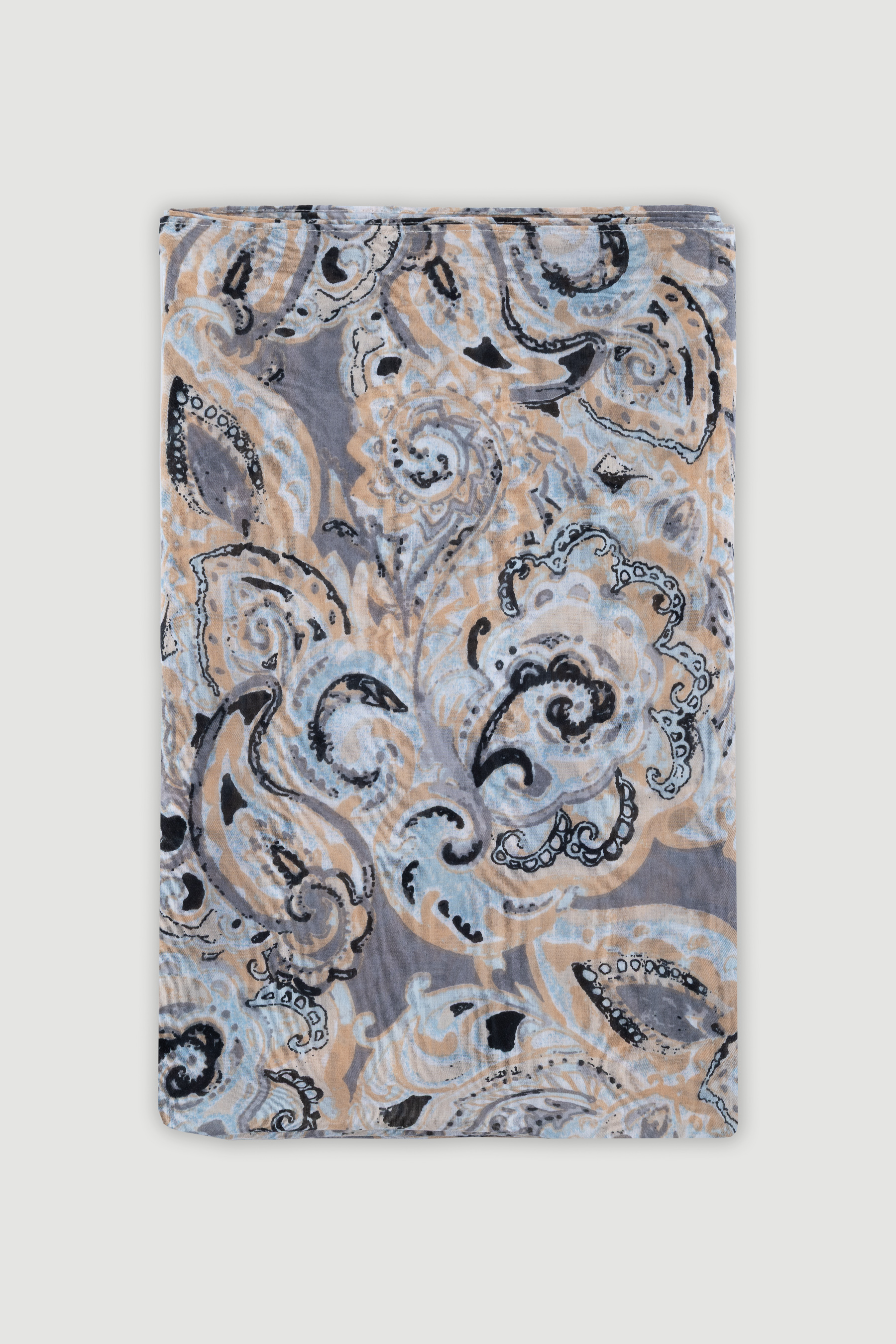 Stylowa apaszka z nadrukiem typu paisley