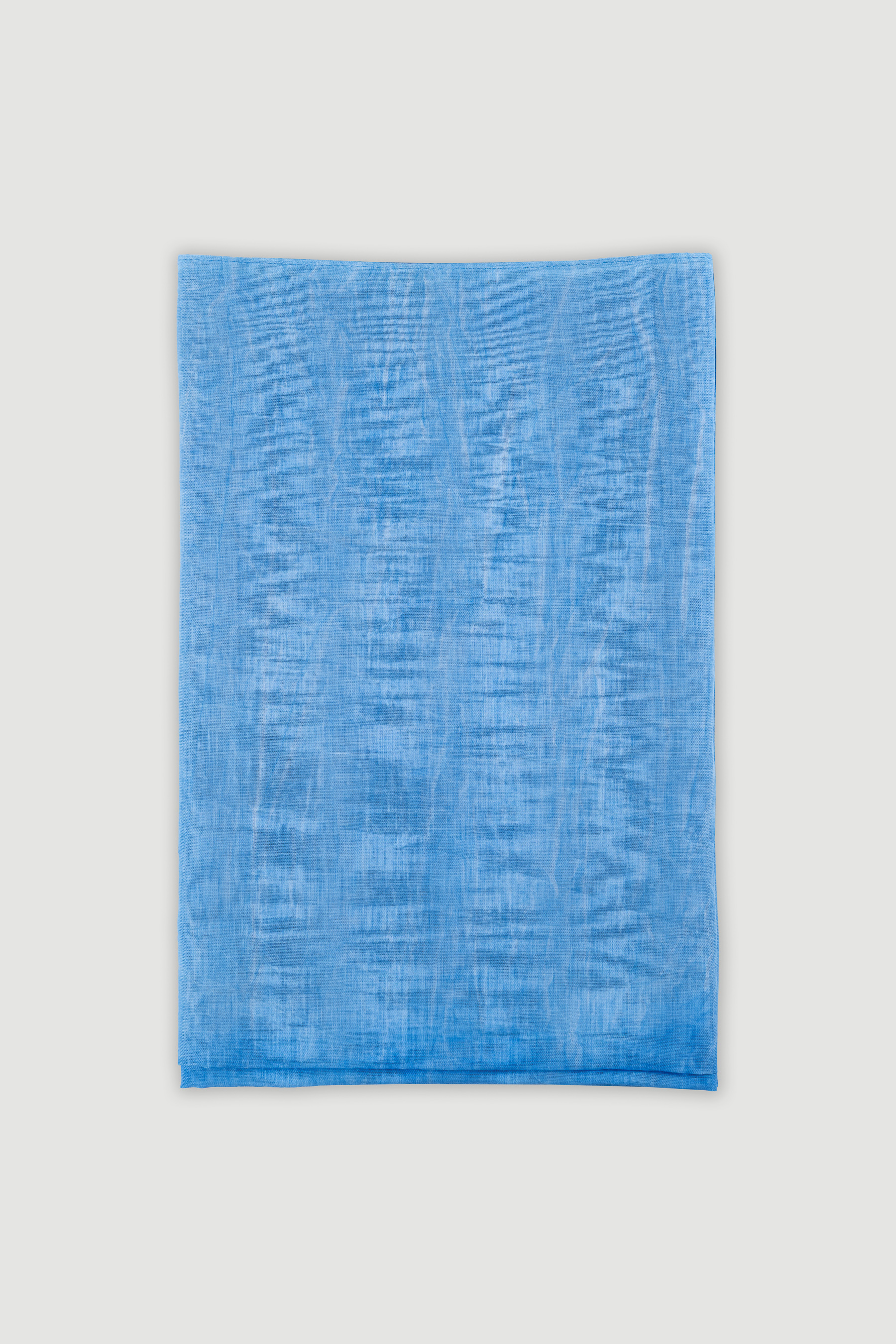 Niebieska apaszka z bawełny