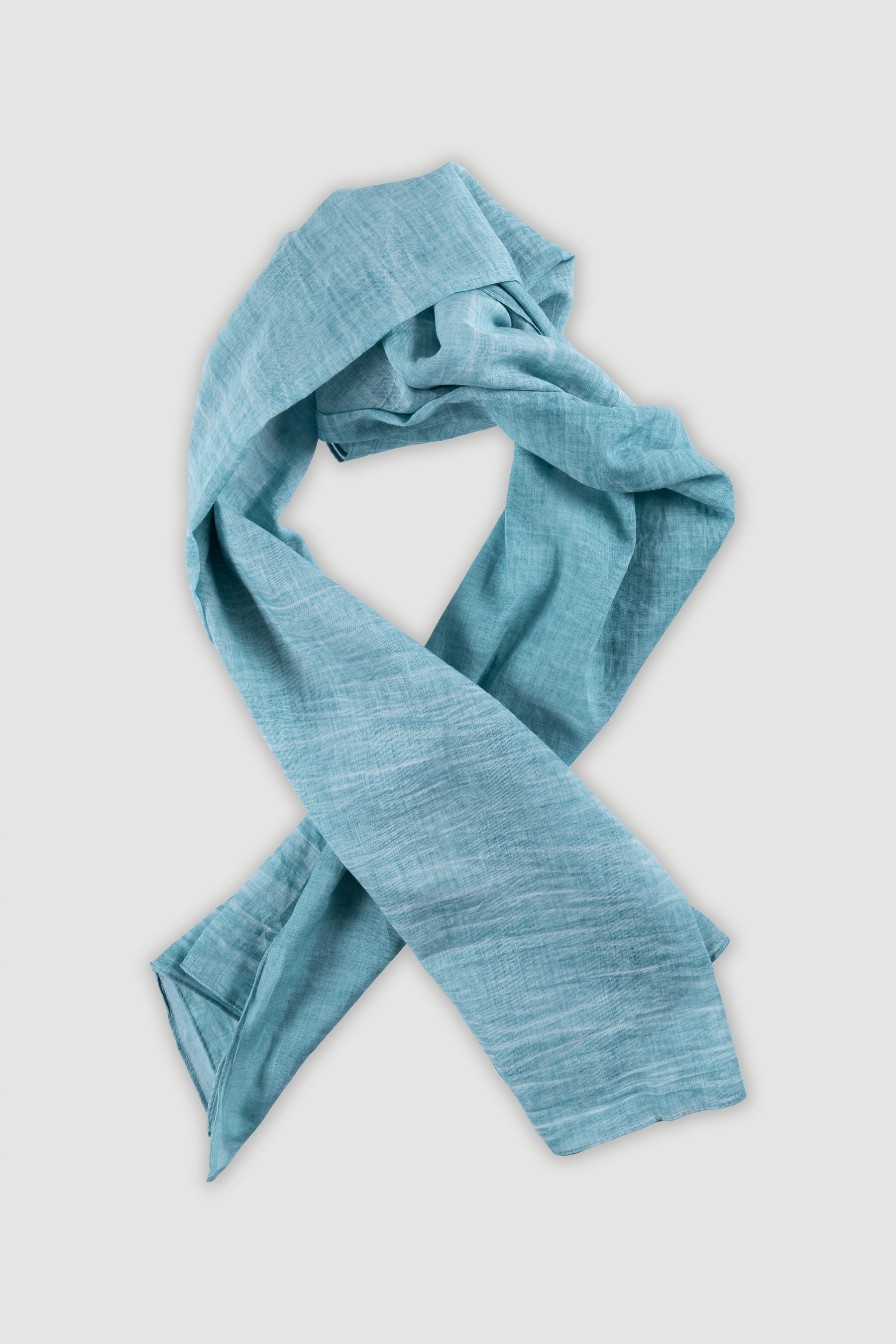 Bawełniana apaszka w miętowym kolorze 