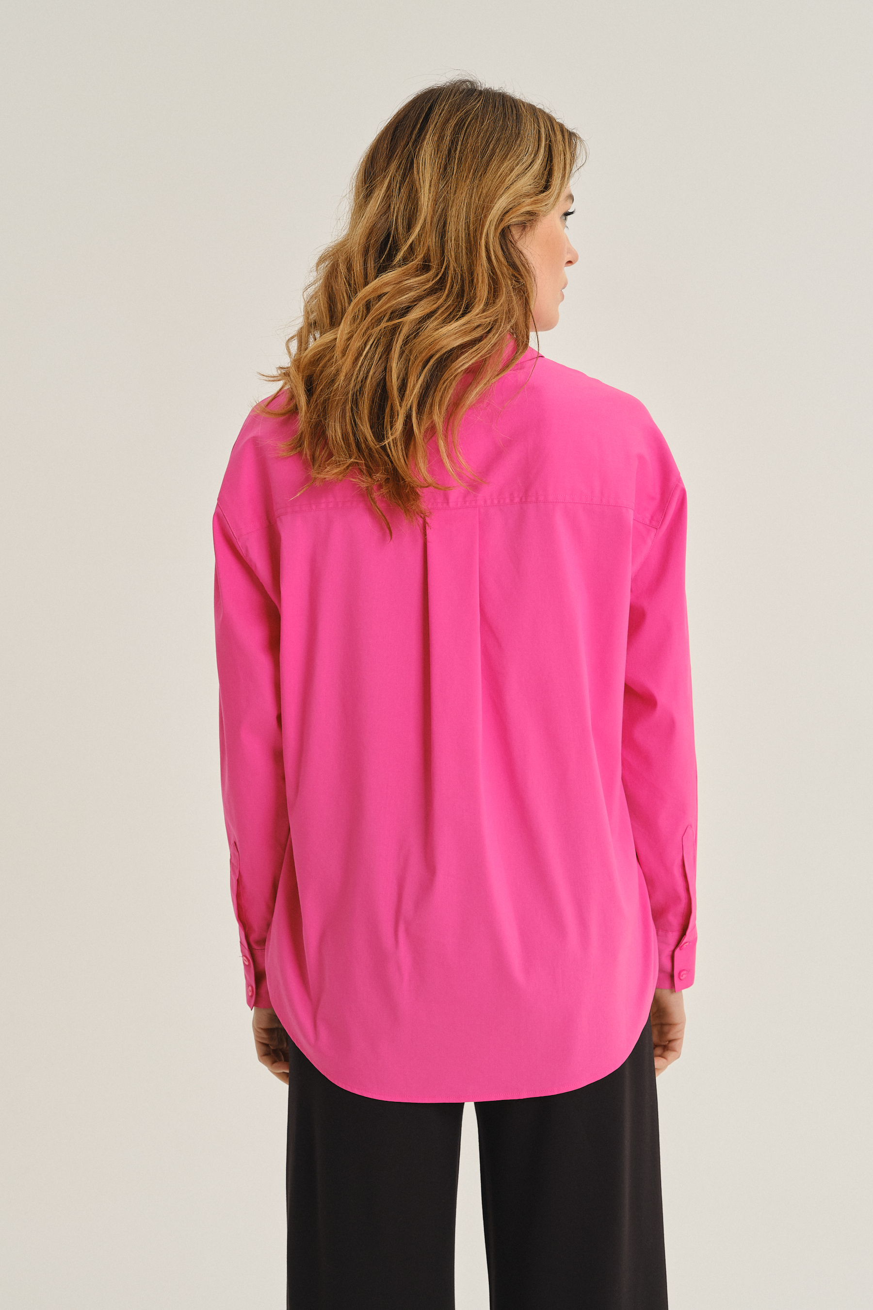 Klasyczna koszula w różowym kolorze