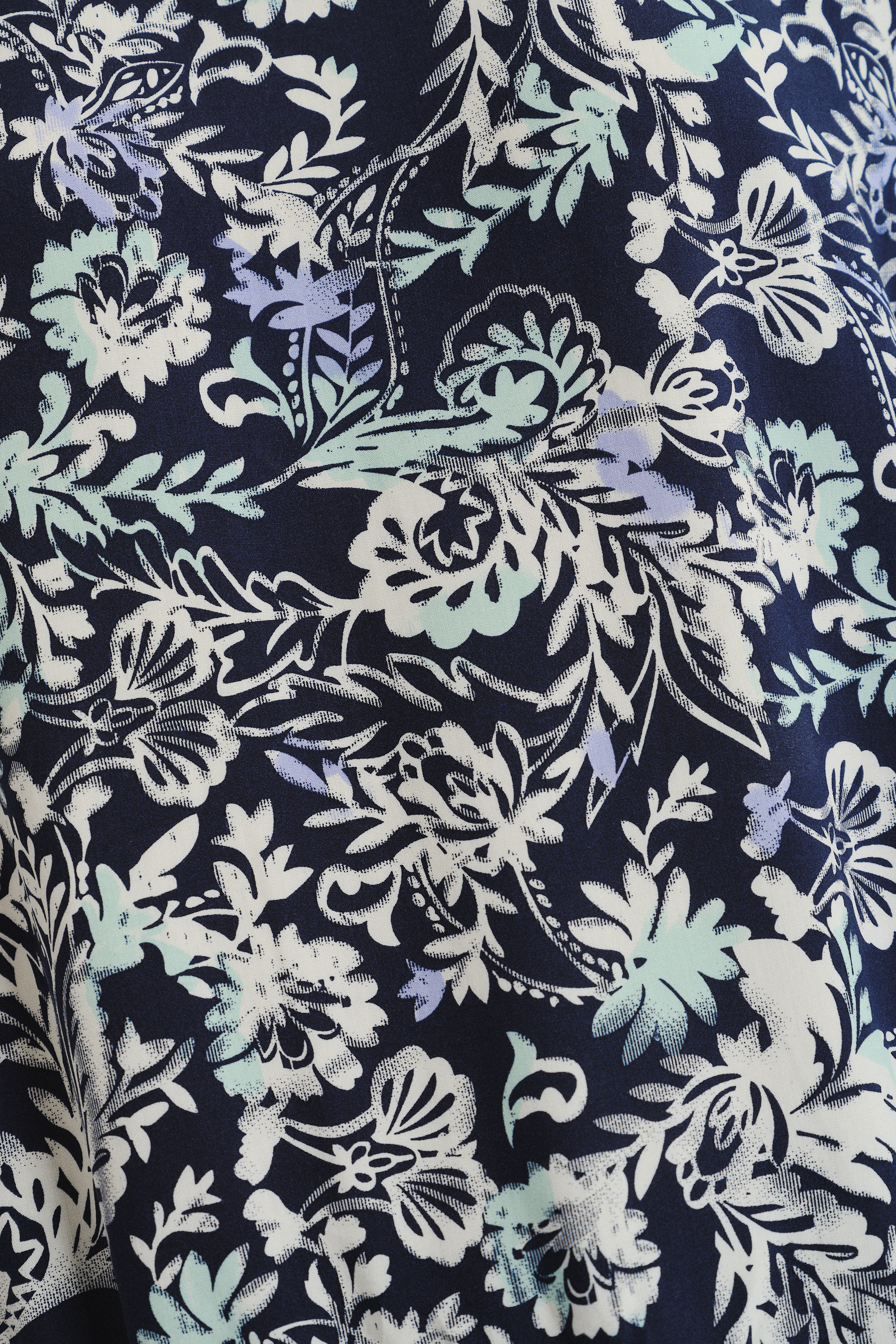 Wiskozowa bluzka z nadrukiem w kwiaty