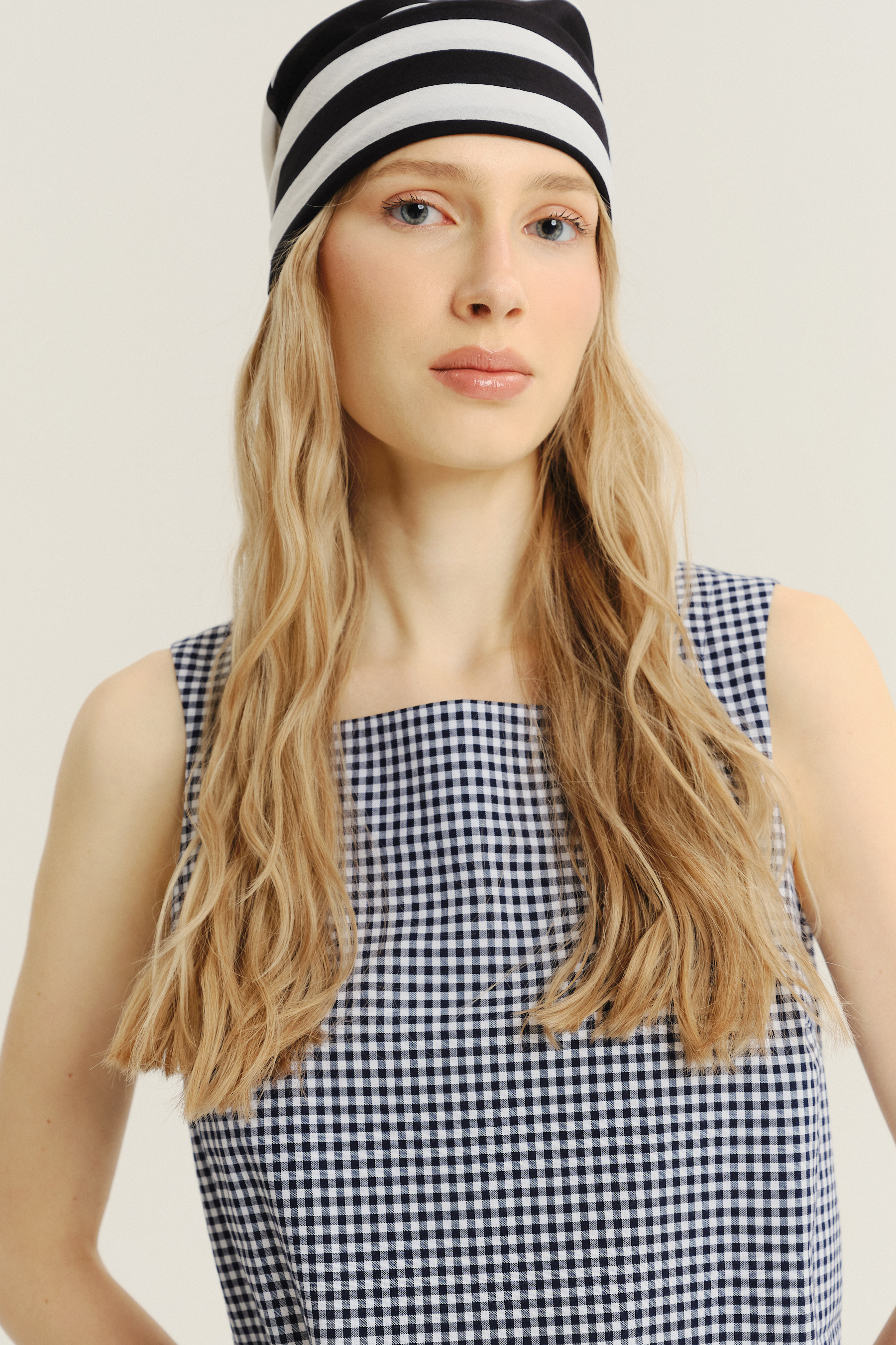 Bluzka w kratę vichy 