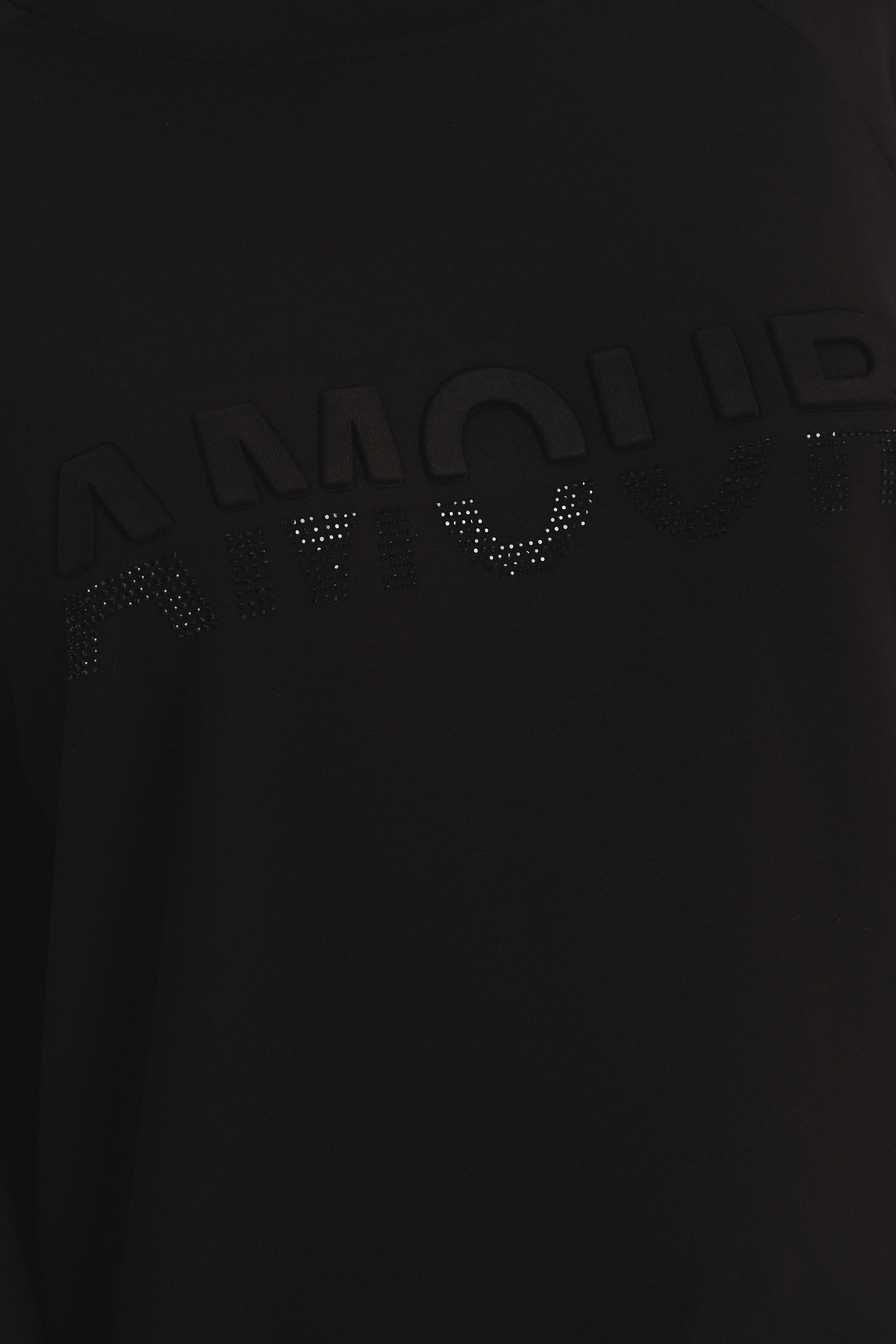 Czarna bluza GLOW z domieszką wiskozy