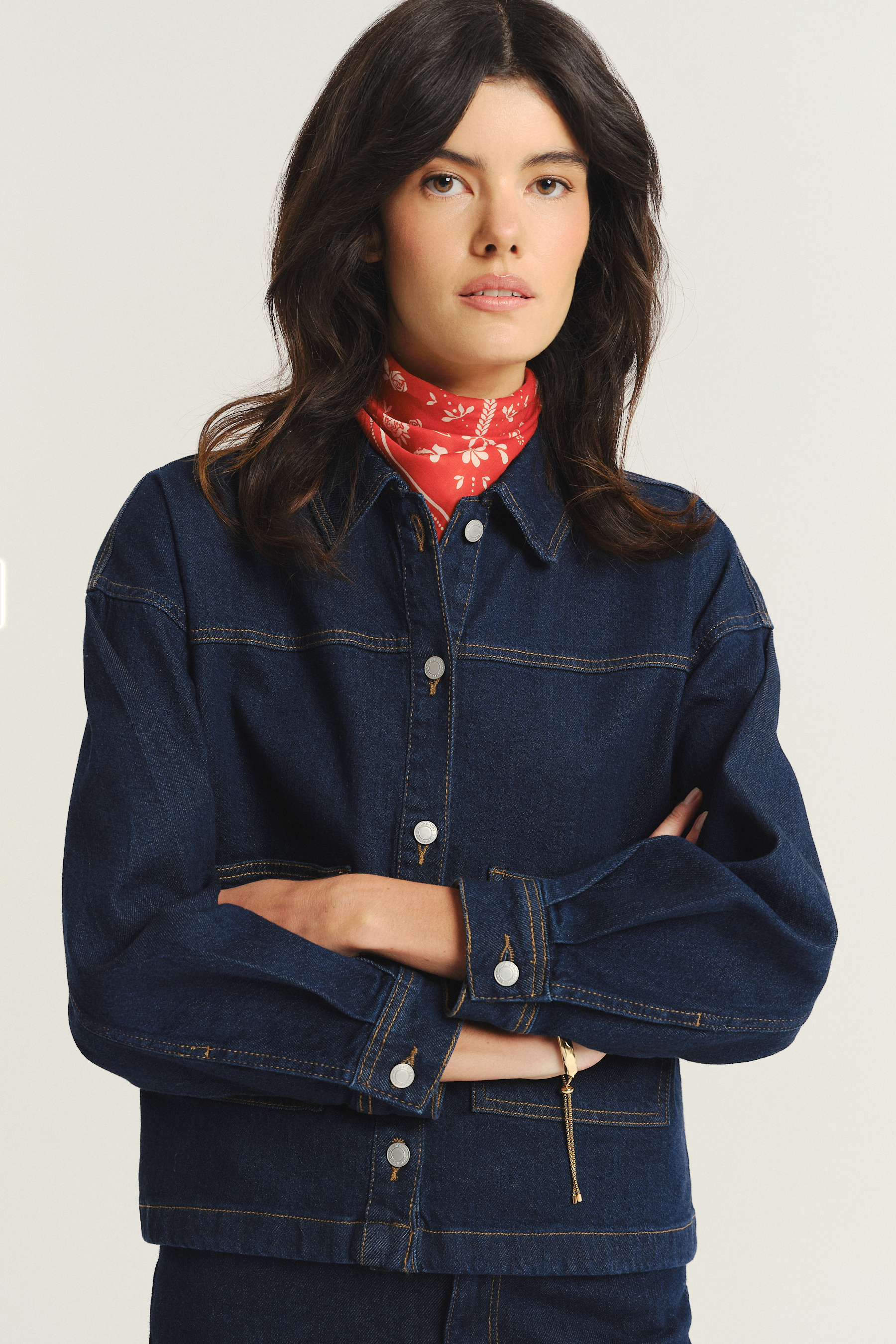 Kurtka jeansowa ciemny granat