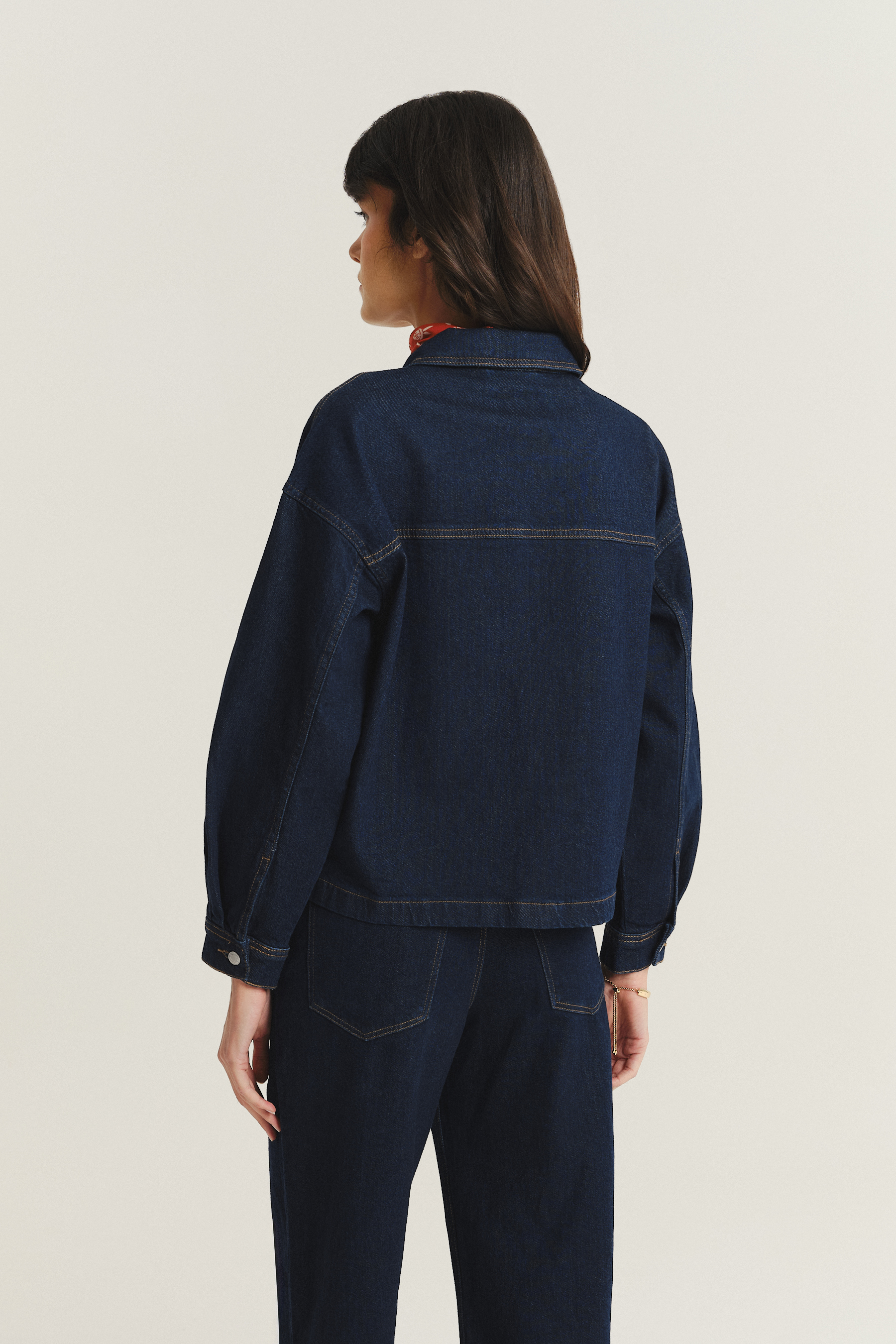 Kurtka jeansowa ciemny granat