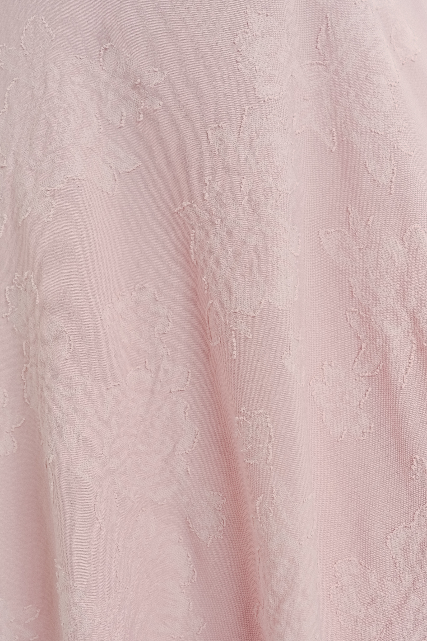 Efektowna spódnica midi w jasnoróżowym kolorze 