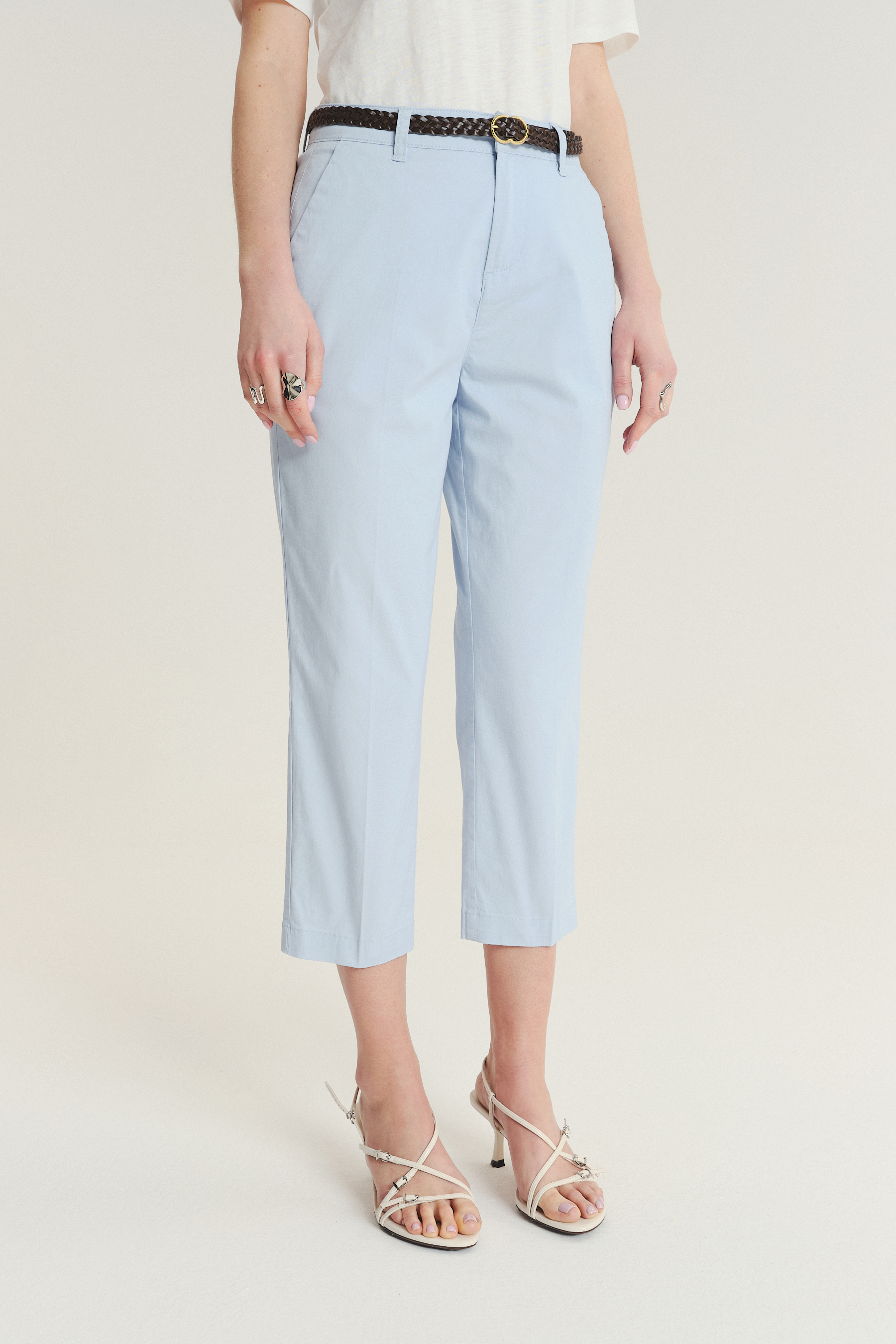 Błękitne spodnie 7/8