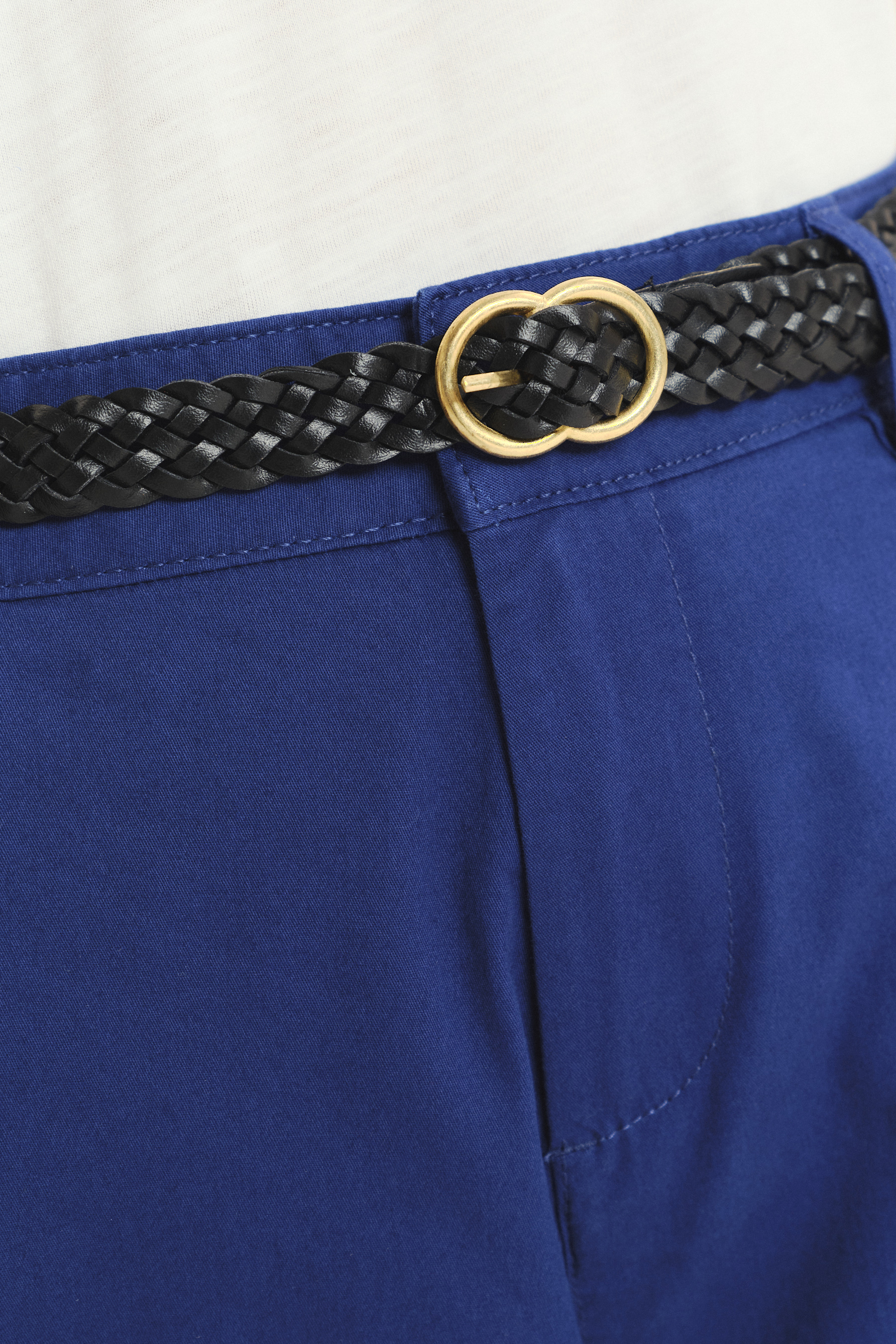 Ciemnoniebieskie spodnie 7/8