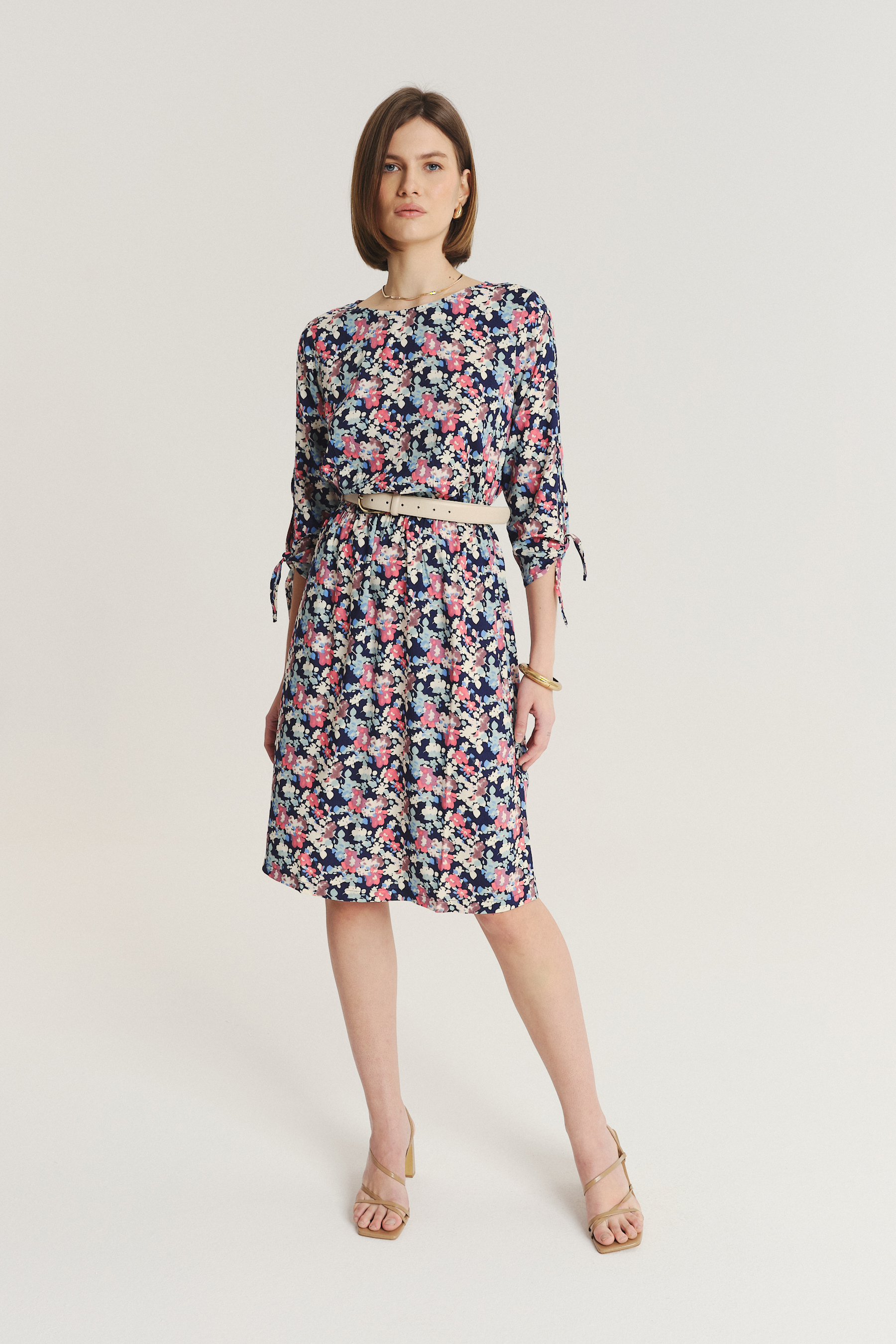 Wiskozowa sukienka w kwiaty Greenpoint