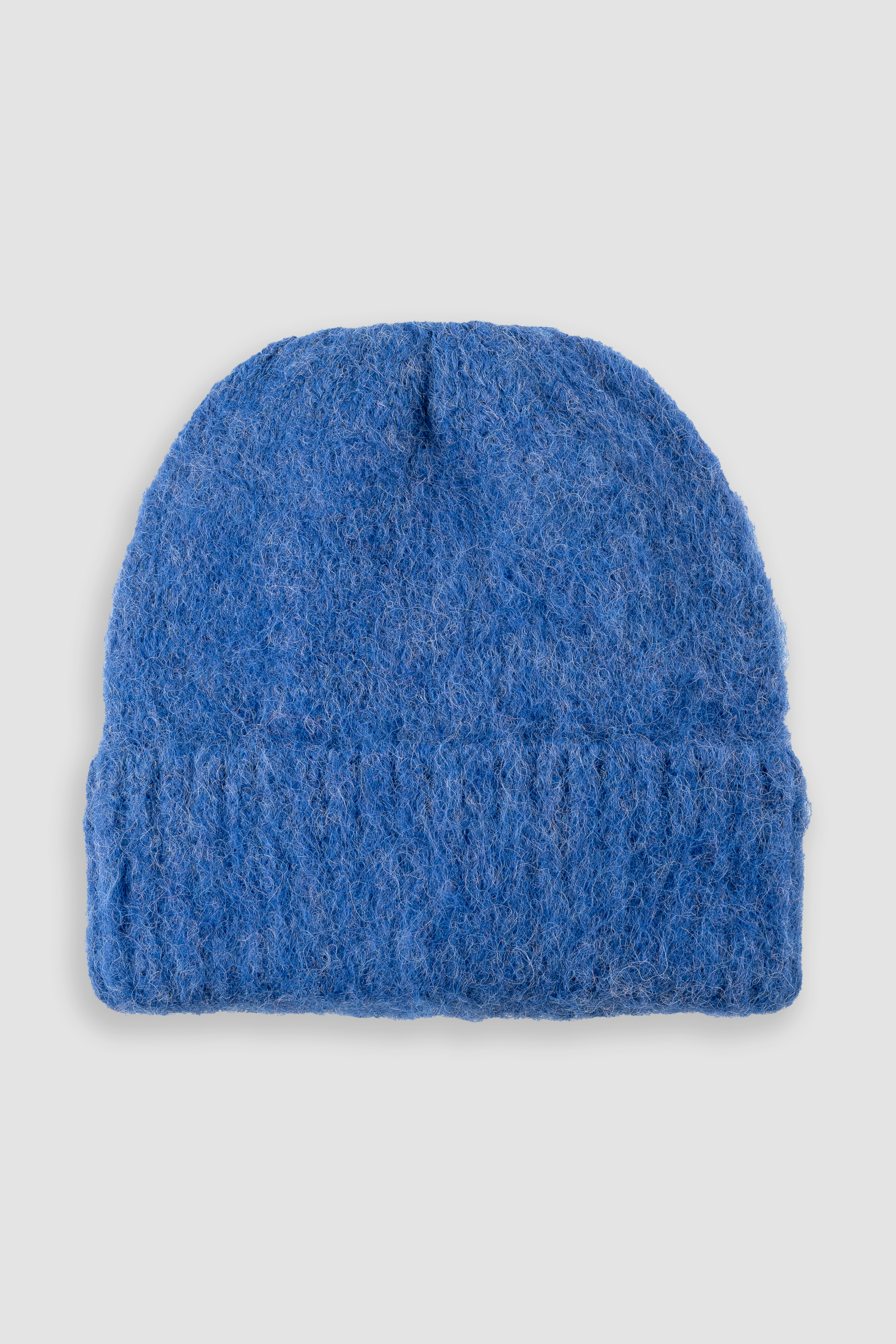 Czapka beanie niebieska