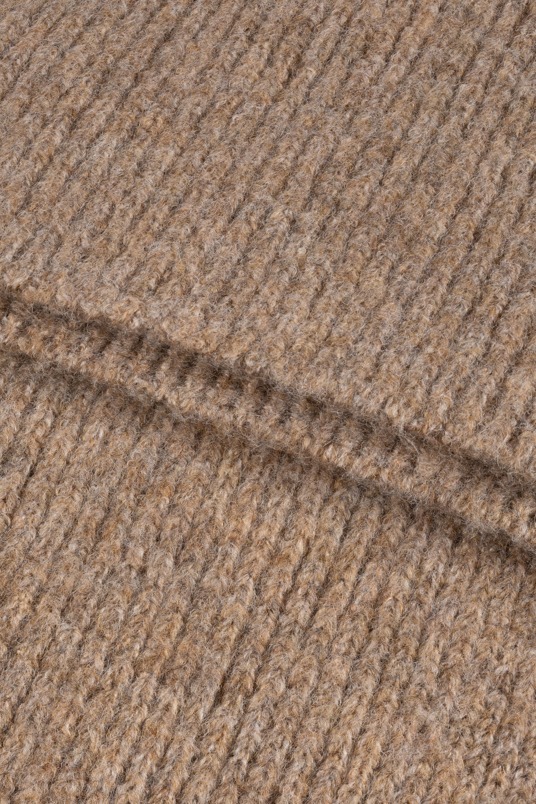 Ciepły szalik w kolorze coffee