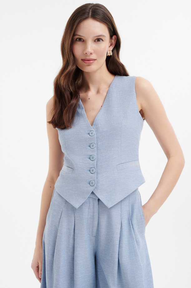 Kamizelka o klasycznym kroju