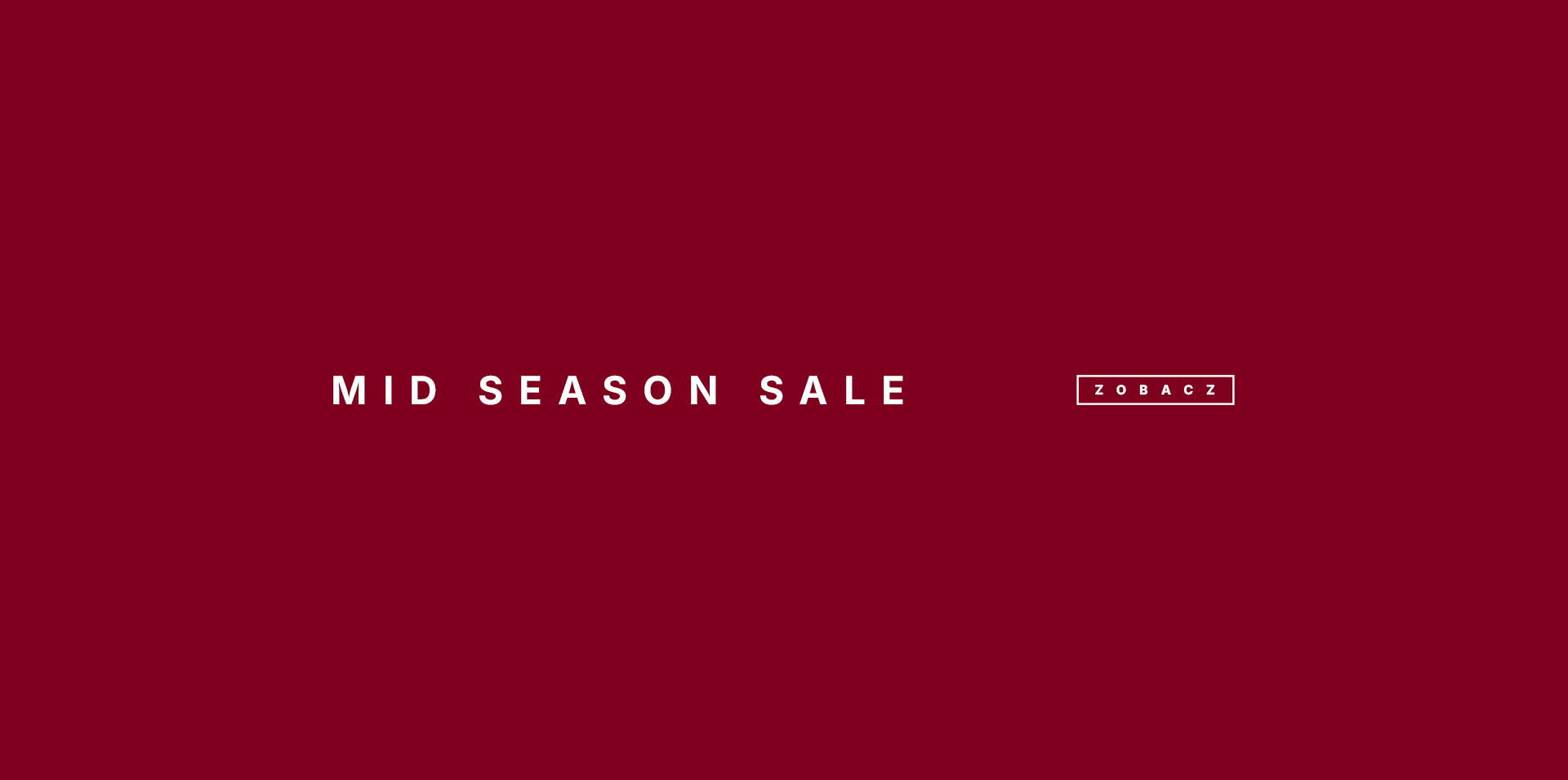 Mid Season Sale