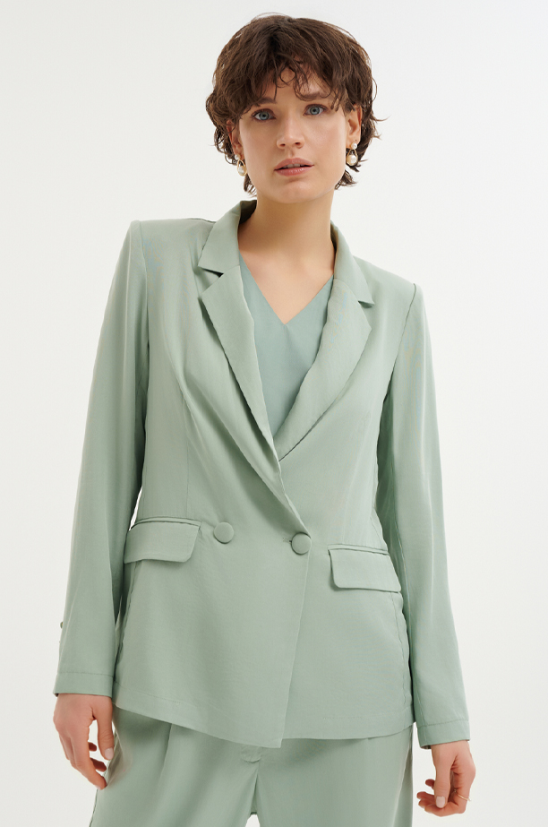 Prosta marynarka z wiskozą