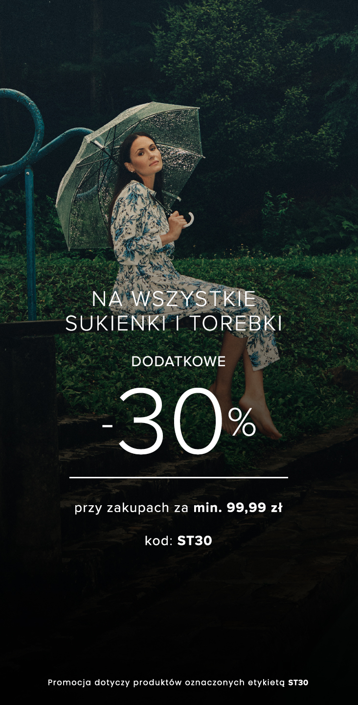 -30% na sukienki i torbeki