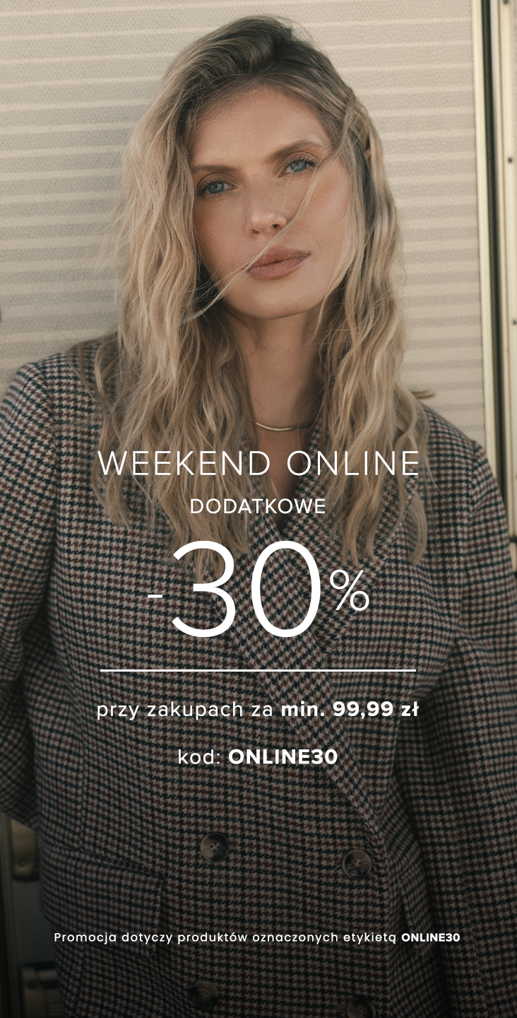 Weekend online -30%