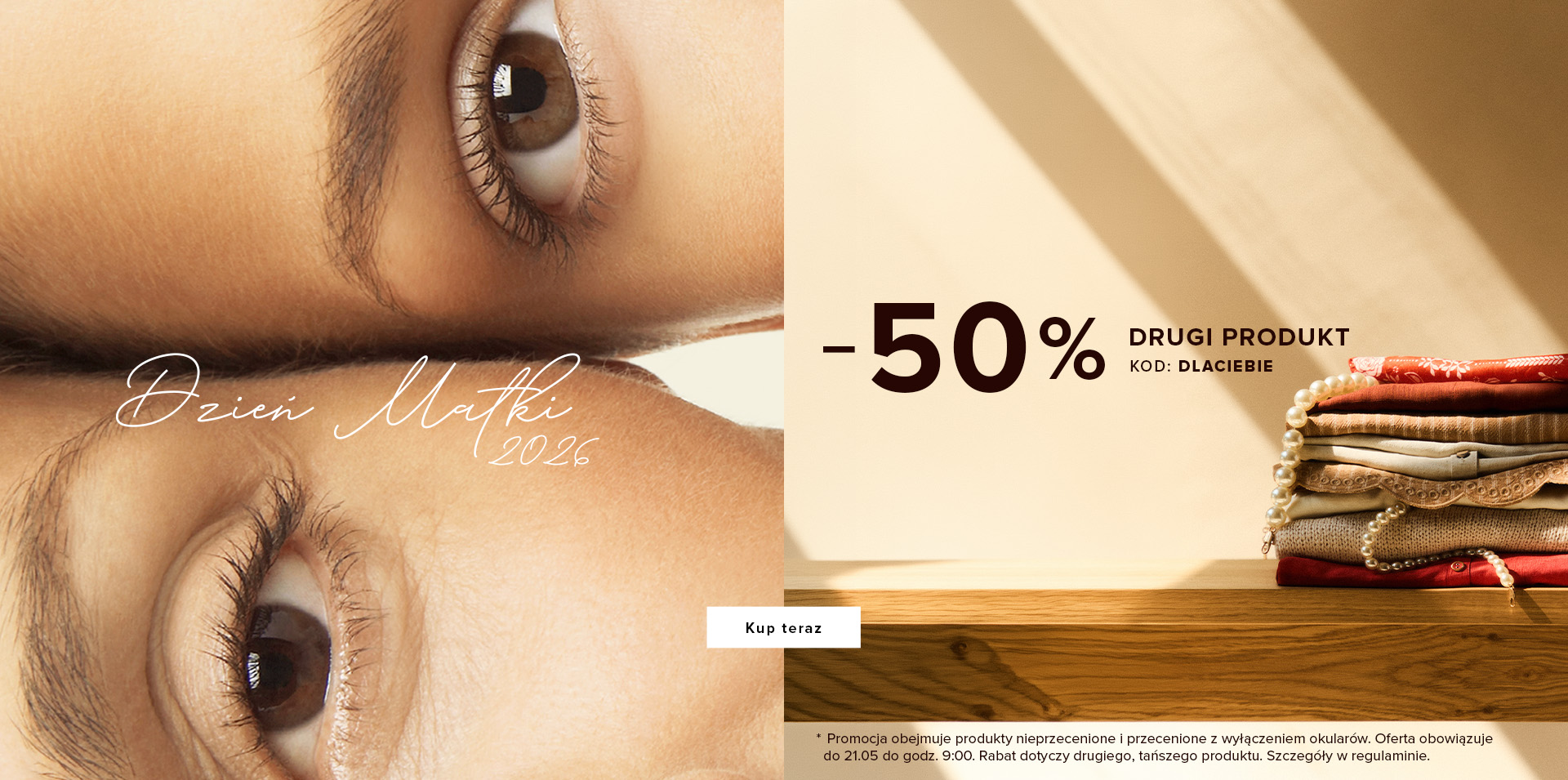 -50% na drugi produkt Greenpoint