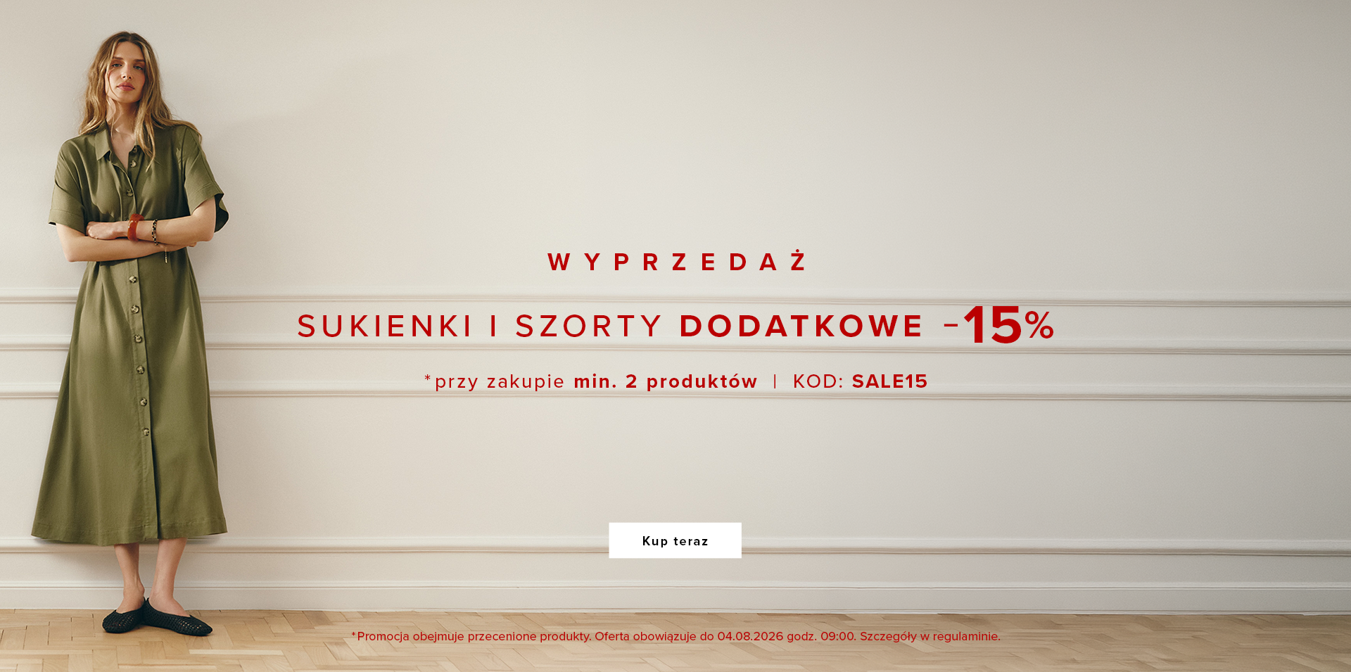 Sukienki i szorty -15%