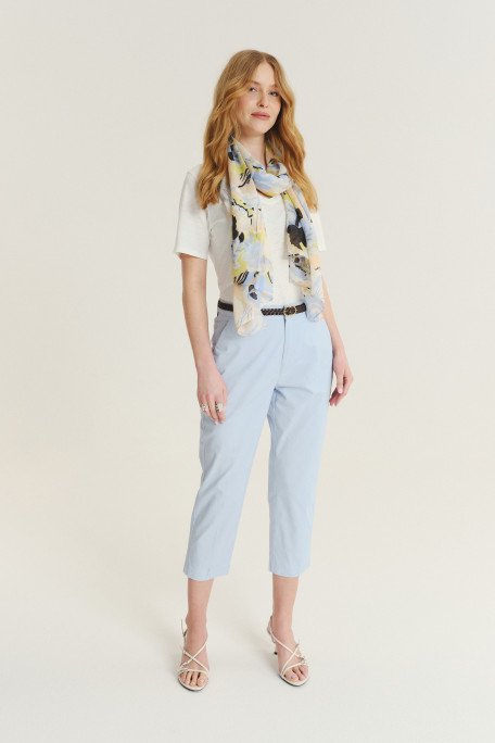 Błękitne spodnie 7/8