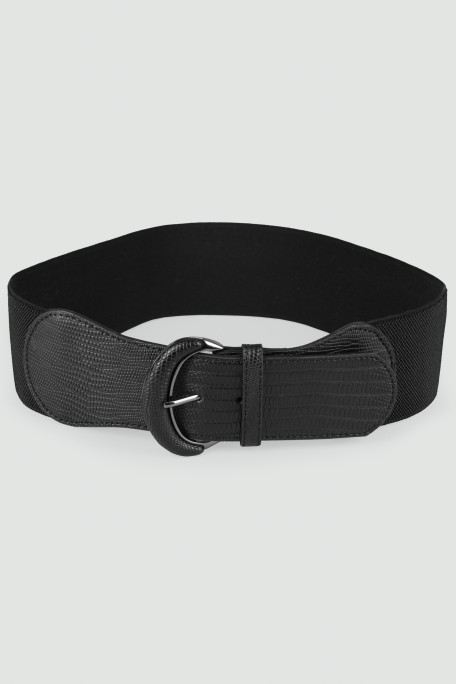 Elastyczny, czarny pasek