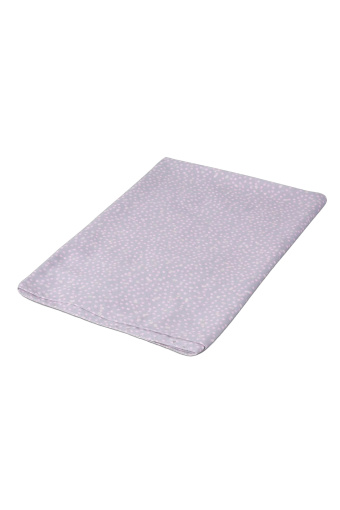 Liliowa apaszka z nadrukiem