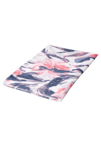 Apaszka z kwiatowym nadrukiem