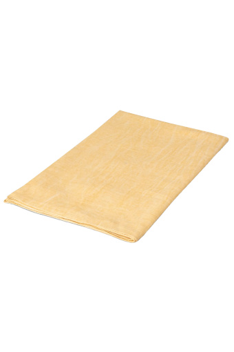 Bawełniana apaszka w żółtym kolorze