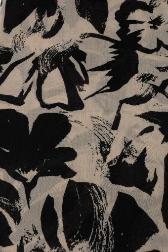 Stylowa apaszka w graficzne kwiaty