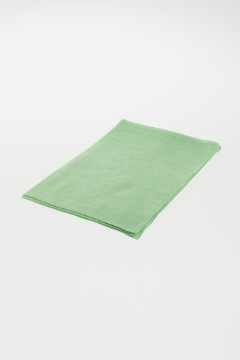 Seledynowa apaszka z bawełny 