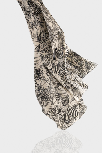 Printowana apaszka twill