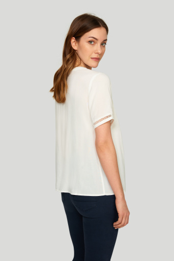 Wiskozowa, rozpinana bluzka