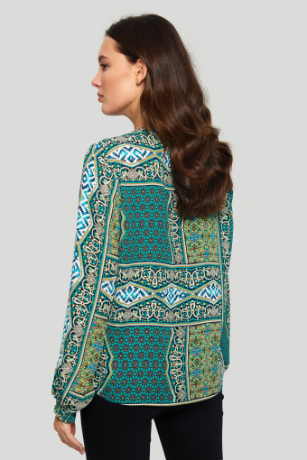 Elegancka bluzka z nadrukiem