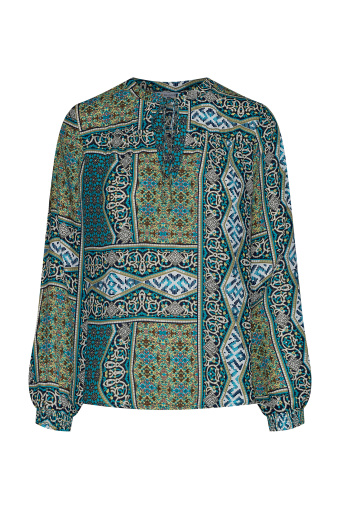 Elegancka bluzka z nadrukiem