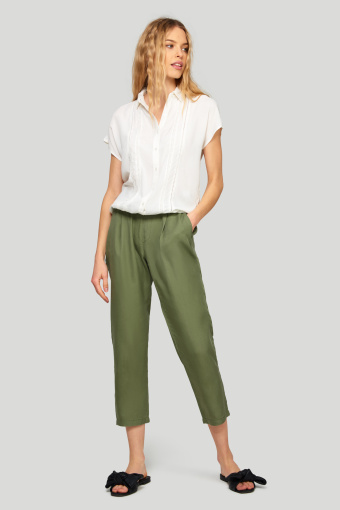 Wiskozowa, rozpinana bluzka