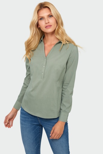 Bawełniana koszula z kołnierzykiem Bawełniana koszula z kołnierzykiem