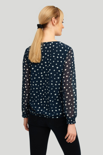 Elegancka bluzka z nadrukiem