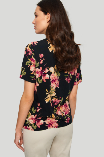 Wiskozowa bluzka z nadrukiem