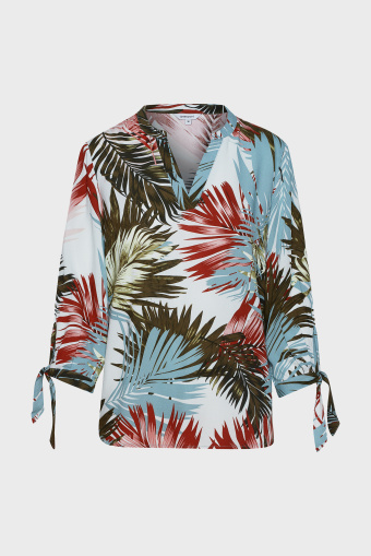 Wiskozowa bluzka z nadrukiem Wiskozowa bluzka z nadrukiem