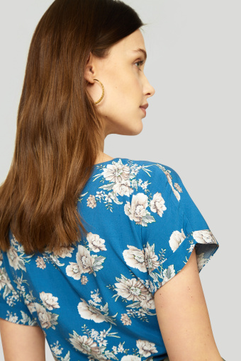 Wiskozowa bluzka z nadrukiem