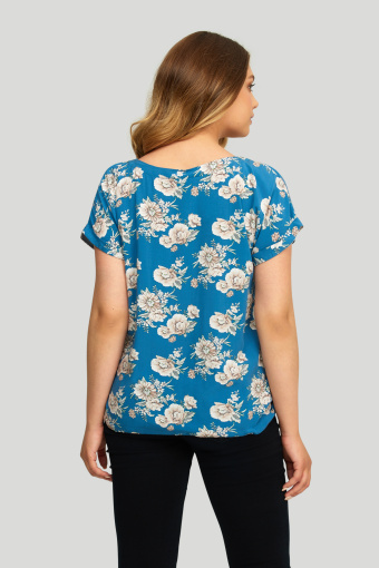 Wiskozowa bluzka z nadrukiem