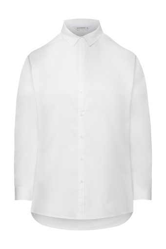Klasyczna, biała koszula oversize