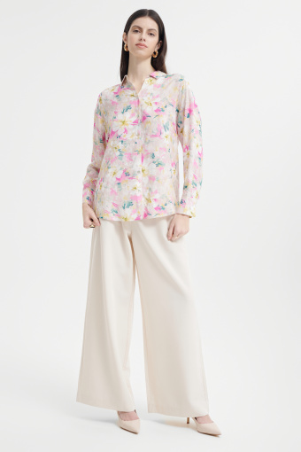 Koszula w pastelowy print 