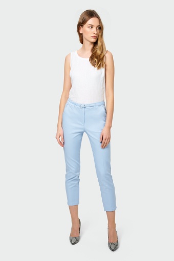 Bawełniana bluzka bez rękawów