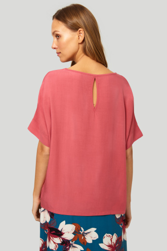 Wiskozowa bluzka o luźnym fasonie