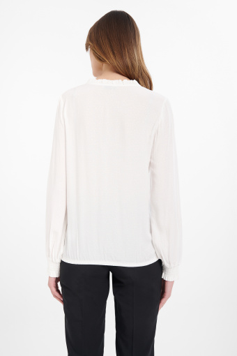 Biała, elegancka bluzka