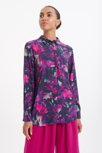 Koszula z kwiatowym printem Koszula z kwiatowym printem