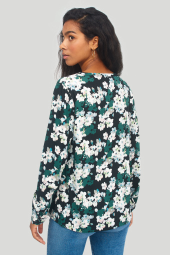 Wiskozowa bluzka z nadrukiem